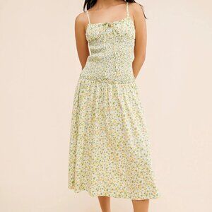 068 Free People Lavender Daze Dress NWT Size Medium